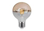 Ampoule LED E27 Filament 7W G95 Avec Reflet - Or