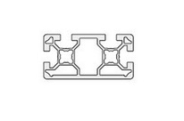 Profilé aluminium 40x80 fente 10 mm