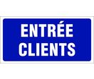 Panneau Entrée Clients - Rigide 960x480mm - 4000275
