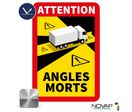 Panneau Angles morts pour camion - Alu 250 x 170 mm - Classe 1 - 4016016