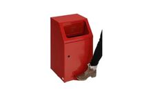Poubelle multi-usages anti feu - A pedale