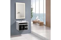 Miroir LED Rectangulaire 35W 60x80cm + Interrupteur Tactile ALU pour Salle de Bain