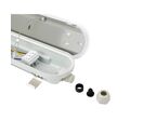 Réglette LED Étanche 150cm 60-80W 180lm/W IP66 avec Module de Secours 3H + AT - Blanc Neutre