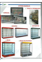 Catalogue vitrine froid commercial 