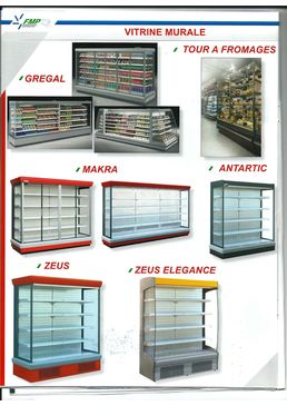 vitrine froid commercial 