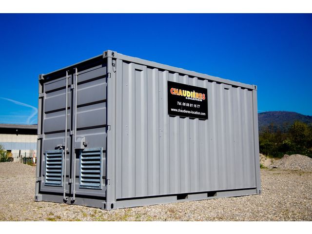 Chaufferie fioul mobile en location | C-300-FICS