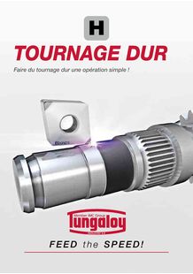 Tournage Dur : CBN, Tungaloy