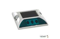 Plot routier à LED solaire - Vert - 6100676