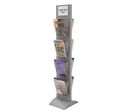 Totem brochures Info-Displays® 8 cases A4 double-faces