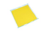 Pig - Plaque d&amp;#039;obturation économique 90x90cm Jaune - Polyuréthane - Barrage antipollution et système de déviation de fuite