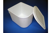 Bacs : Ensemble 2,5L Vitrine Blanc