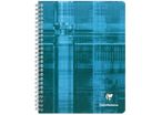 Cahier spirale Clairefontaine 17x22 cm petits carreaux  180 pages 90 g