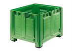 OCA - CAISSE-PALETTE 1200X1000X850 MM AJOURE - 760 L - 4 PIEDS - CONVEXE