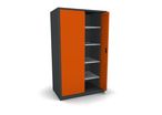 Armoire à portes battantes charge lourde 4 tablettes