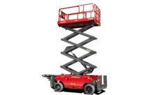 Nacelle ciseaux électrique tout terrain  Magni DS 1218 RT ( hauteur 12 mètres capacité 454 KG )