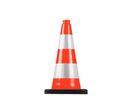Cône de chantier K5A 2.2 kg - Hauteur 50 cm