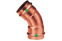 Coudes cuivre à sertir 45° F/F 12mm - 41220