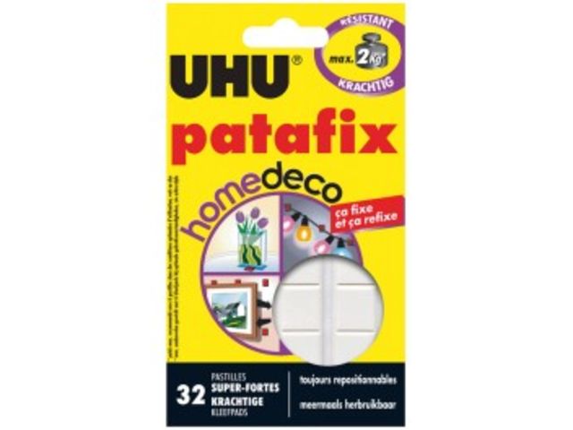 32 pastilles super fortes PATAFIX HOME DECO.