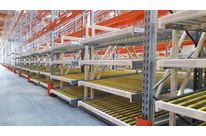 Stockage dynamique mobile intégrable dans palettier