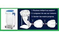 Système de gestion de déchets LONGOPAC STAND Dynamic 