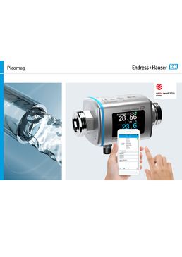 Picomag – le débitmètre plug-and-play intelligent pour les utilités