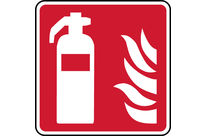 Panneau de sécurité extincteur d'incendie