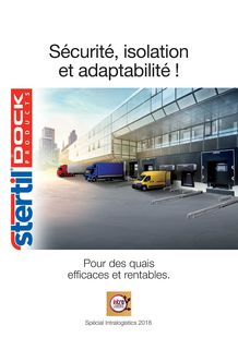 Les produits STERTIL, pour des quais efficaces et rentables. 