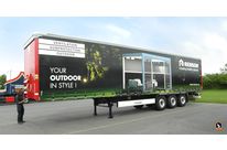  Bâche pour le transport : Rideaux coulissants