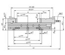 Étau de bridage CNC largeur de mors 125 mm | NORELEM SAS