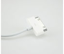 Câble chargeur Iphone 4 vers USB - 1 m - Blanc