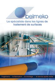 Catalogue installation de poudrage et peinture liquide, Belmeko