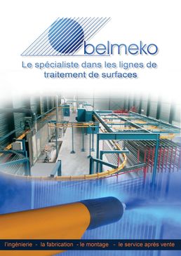 installation de poudrage et peinture liquide, Belmeko
