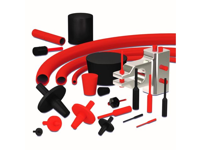 Embouts et bouchons coniques en silicone et EPDM 