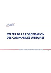 Magasin robotisé : stockage et préparation de commandes automatisés