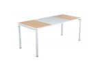 Bureau droit 180 easy hetre
