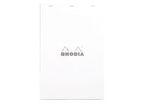 Bloc bureau RHODIA WHITE, 80 feuilles blanc 80g, A4+, 5x5