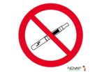 Panneau Interdit de vapoter - Novap