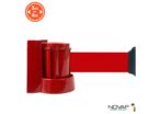 Support mural COLOR à fixer avec sangle Rouge - Novap