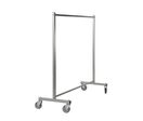 Kongamek - Chariot Penderie Portant Gris - Charge 150 kg - L1700xP600xH1690mm - Acier Robuste