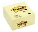 Bloc cube Jaune Post-it 76 x 76 Bloc de 450 feuilles