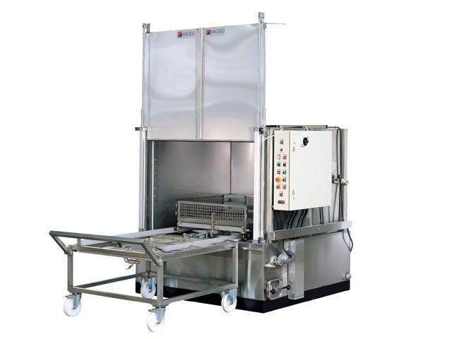 Machine cabine inox à aspersion L190 E MAGIDO