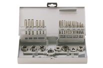 Set de tarauds et filières 30pcs MW-Tools SKC30ETM
