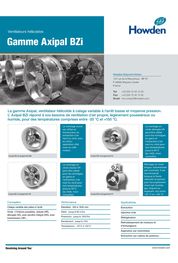 Catalogue Brochure Axipal BZi