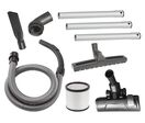 Aspirateur eau et poussière avec filtre EPA E10 - cuve en plastique de 20 litres - 1 moteur 1,2 kW 230 V Cleancraft WETCAT 120 RH