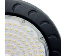 Suspension Industrielle HighBay UFO 150W IP65 NOIR - Blanc Neutre 4000K - 5500K