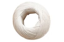 Ficelle poli blanc chanvre fine Pelote de 100gr