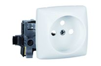 Gamme Otéo - blanc - prise de courant