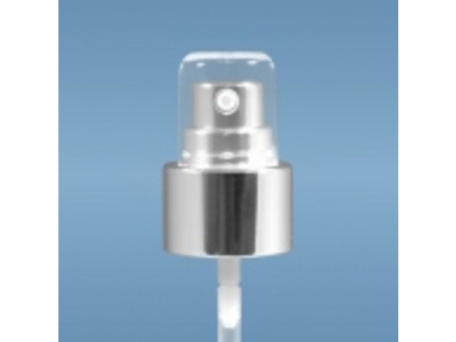 Pompe cosmétique crème chapée métal