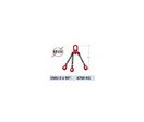 Elingue chaine 3 brins - crochets automatiques - CMU 6700 kg (classe 80)