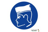 Panneau Obligation de porter un béret - Novap
